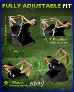 Mower Wheel Power Lock Lockdown Device For Zero-Turn 10.5 12.5 Caster Tires