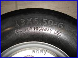 NEW RONPOW 13x6.50-6 Lawn Mower Tires Flat Free, Zero Turn Mower Front Tires