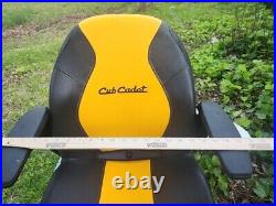 New Cub Cadet Ultima Seat & Armrest Zero Turn Mower Has one little Abrasion