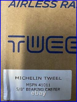 PAIR 13X6.5N6 Michelin X Turf Tweel for Zero Turn Mowers 41011 5/8 axle