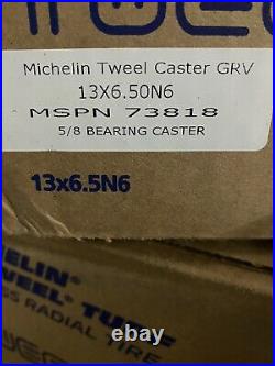 PAIR 13X6.5N6 Michelin X Turf Tweel for Zero Turn Mowers 73818 new free shipping
