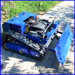 RC Lawn Mower Remote Control Lawn Mower With Tracks Gasoline Free Shipping