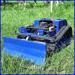 RC Lawn Mower Remote Control Lawn Mower With Tracks Gasoline Free Shipping