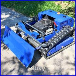 RC Lawn Mower Remote Control Lawn Mower With Tracks Gasoline Free Shipping