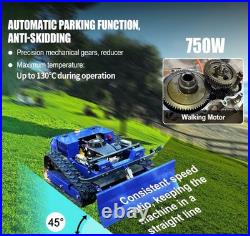 RC Lawn Mower Remote Control Lawn Mower With Tracks Gasoline Free Shipping