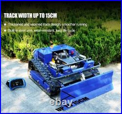 RC Lawn Mower Remote Control Lawn Mower With Tracks Gasoline Free Shipping