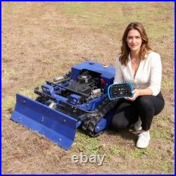 RC Lawn Mower Remote Control Lawn Mower With Tracks Gasoline Free Shipping