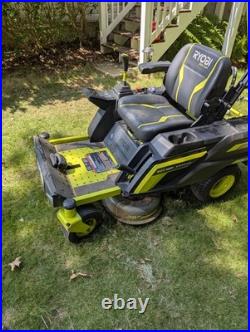 RYOBI 80V 30 Battery Electric Zero Turn Lawn Mower (RYRM8001), Local Pickup