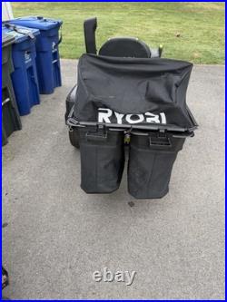 RYOBI 80V Battery HP Brushless 42 in Zero-Turn Riding Mower Z42Li with Bag