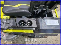 RYOBI RYRM8021 42 LITHIUM ELECTRIC ZERO TURN RIDING MOWER Z42LI 1.5hrs