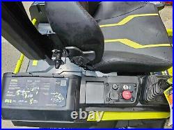 RYOBI RYRM8021 42 LITHIUM ELECTRIC ZERO TURN RIDING MOWER Z42LI 1.5hrs