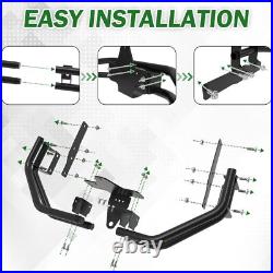 Rear Bumper Bar WithHitch Kit ZeroTurn Mowers Replacement for John Deere Z235 Z255
