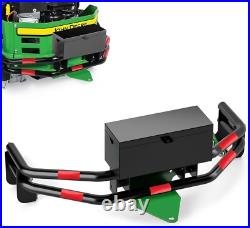 Rear Bumper Heavy Duty Towing Bumper Hitches and Storage Box for John Deere Z235