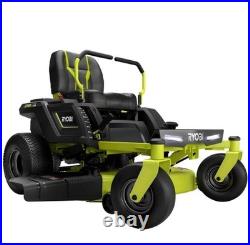 Ryobi 42-Inch 48V 100AH Battery Electric Zero Turn Riding Lawn Mower ZT480e