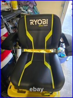 Ryobi Z30Li 80v Zero Turn Mower Seat including Armrests 997000053