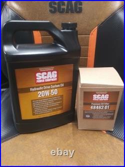 SCAG Genuine OEM Hydro Oil Change Kit For Tiger Cat, Tiger Cat II, V-Ride