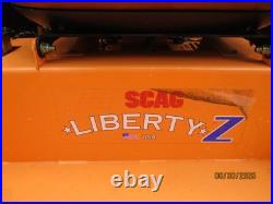 SCAG Liberty Z Zero turn mower Kawasaki FR651V 2017 394 Hours one owner