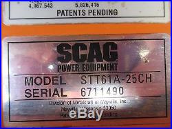Scag Turf Tiger 61 Zero Turn Commercial Mower