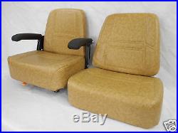 Scag Brown Replacement Seat Cushion Set Zero Turn Mowers, Extra Thick Bottom #za