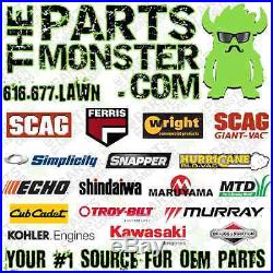 Scag OEM # 9278 13x6.5x6 Flat Free Caster Tire / Turf Tiger Mower / Zero Turn