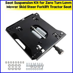 Seat Suspension Kit for Zero Turn Lawn Mower Skid Steer Forklift Tractor Seat