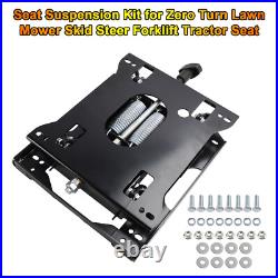 Seat Suspension Kit for Zero Turn Lawn Mower Skid Steer Forklift Tractor Seat