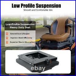 Seat Suspension Kit without Seat Slider for Zero Turn Lawn Mower Tractor Forklif