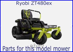Seat with Sensor for Ryobi ZT480ex Electric Zero Turn Mower