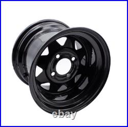 Set 2 12x8.5 Wheels Rims Mower Garden Lawn Tractor 12 4 holes 4/4 Zero Turn Rim Set 2 12x8.5 Wheels Rims Mower Garden Lawn Tractor 12 4 holes 4/4 Zero Turn Rim