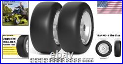 Solid Front Tires for Zero Turn Mower, 2Pack