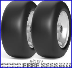 Solid Front Tires for Zero Turn Mower, 2Pack