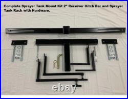 Sprayer Attachment & Hitch for Zero Turn Mowers Carry Boom & Spot Sprayer Tanks