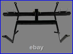 Sprayer Attachment & Hitch for Zero Turn Mowers Carry Boom & Spot Sprayer Tanks