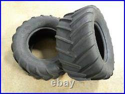 TWO New 24X12.00-12 OTR 22 Mag Traction Lug Tires for Zero Turn Mowers 24x12-12