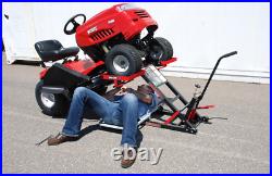 T-5305 Lawn Mower Lift with Hydraulic Jack for Riding Tractors and Zero Turn Law