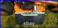 The Green Guard HD' Motorized Chute Blocker with Rubber Guard