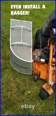 The Green Guard HD' Motorized Chute Blocker with Rubber Guard