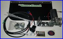 The Green Guard HD' Motorized Chute Blocker with Rubber Guard