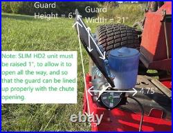The Green Guard'SLIM HD2' Motorized Chute Blocker with Aluminum Guard