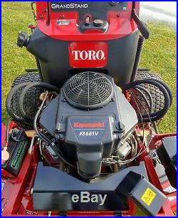Toro Grandstand 48in Stander Zero Turn Commercial Mower 87hrs Kawasaki Engine