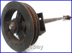 Toro Groundsmaster 3320 PTO Shaft 92-8855-03, Pulley 94-7422-03 with Bearings