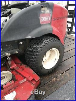 Toro Groundsmaster Zero Turn 7210 Kubota 36 hp. Turbo Diesel 72 Rotary Mower