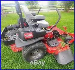 Toro Z Master 6000 series Commercial Mower ONLY 329 Hours Zero Turn 61 Inch Deck