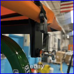 Tractor Canopy Zero Turn Riding Mower Sun Foldable Sunshade ROPS + Tools, Teal