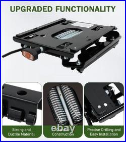 Tractor Seat Suspension Kit Fit for Zero Turn Mower and Tractor WithSlide Track