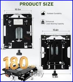 Tractor Seat Suspension Kit Fit for Zero Turn Mower and Tractor WithSlide Track
