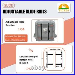 Tractor Zero Turn Mower Seat with Adjustable Safety Belt Armrest Backrest