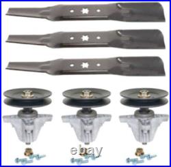 Troy-Bilt Mustang Z54 Zero-Turn Mower Deck Spindle Assembly Blade Kit 2020 Only