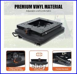 Universal Seat Suspension Kit + Slider Track for Zero Turn Mower Tractor Forklif