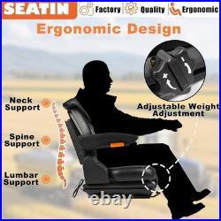 Universal Suspension Tractor Seat, Zero Turn Mower Seat with Adjustable Back Universal Suspension Tractor Seat, Zero Turn Mower Seat with Adjustable Back